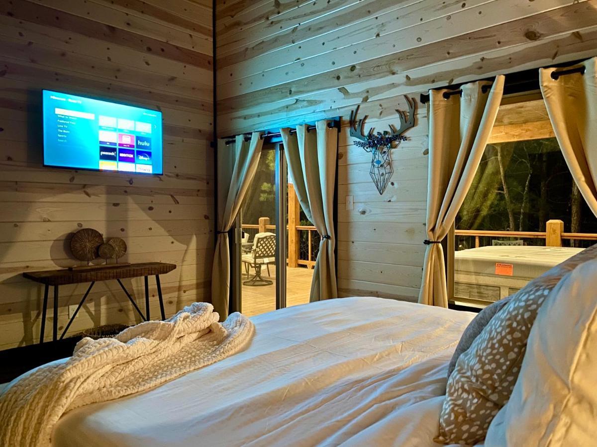 New Luxury Cabin, Hot Tub, Forest Views,Hotel Style Amenities Broken Bow Exterior foto